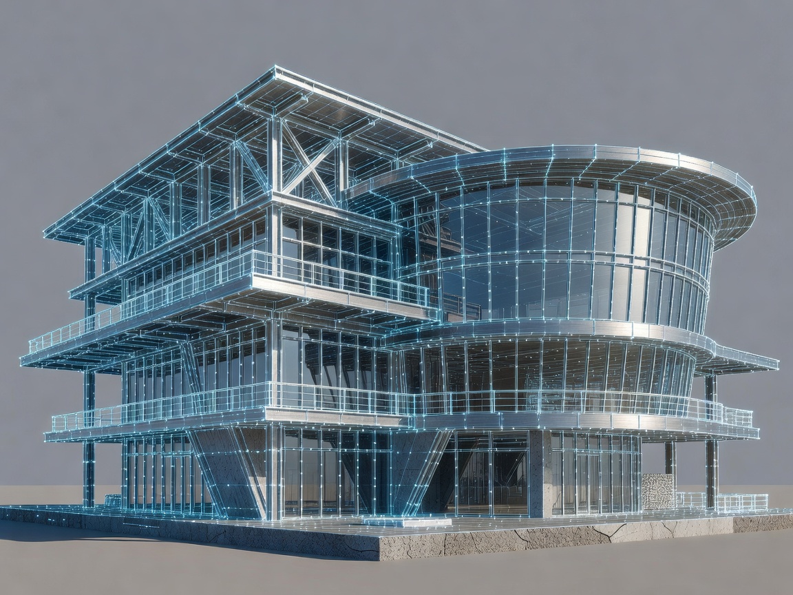 3D architectural structure digital twin mapping generated from spatial rangefinder telemetry