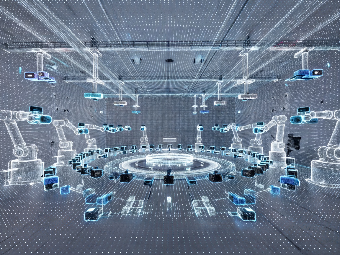 3D panoramic visual SLAM depth map point cloud matrix scanning facility interior layout
