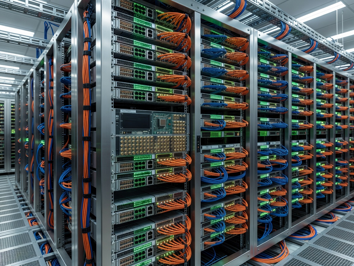 Industrial ethernet server infrastructure providing sub-nanosecond clock synchronization