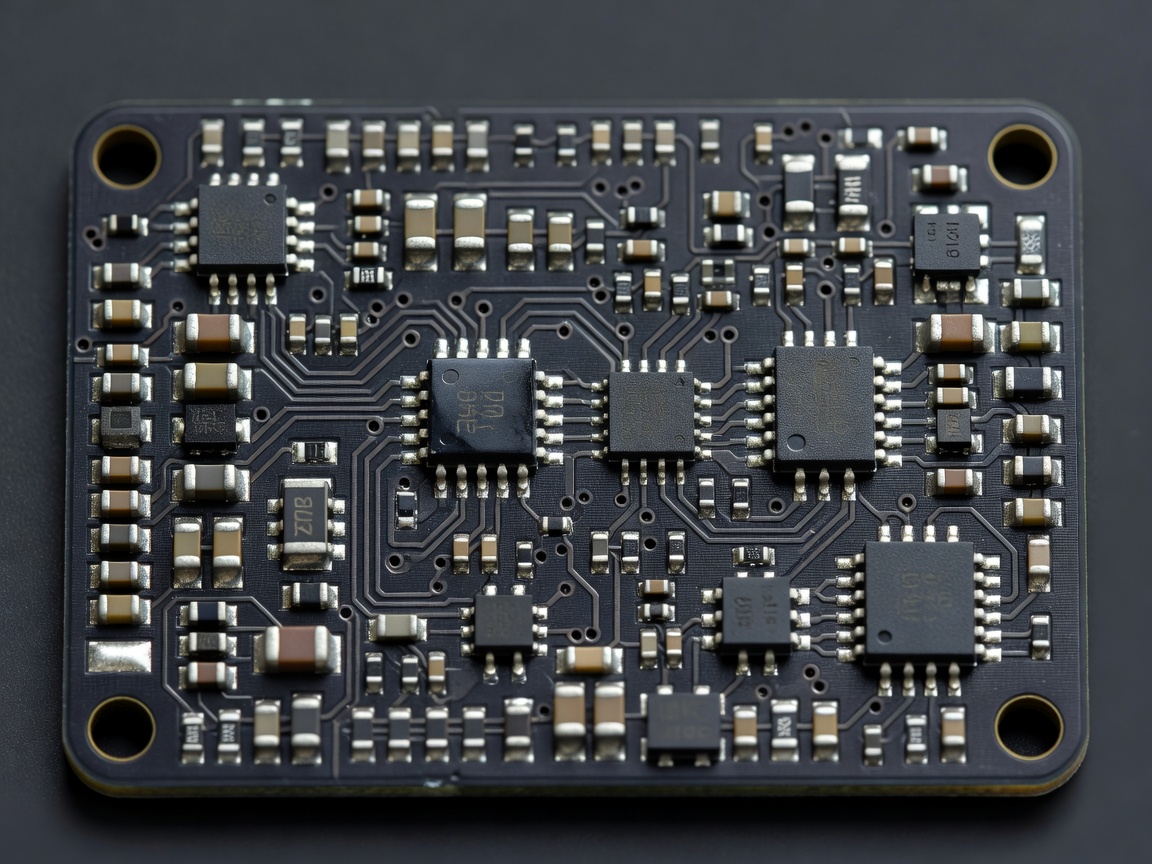 Printed circuit board design for ultra low power UWB asset tracking beacon